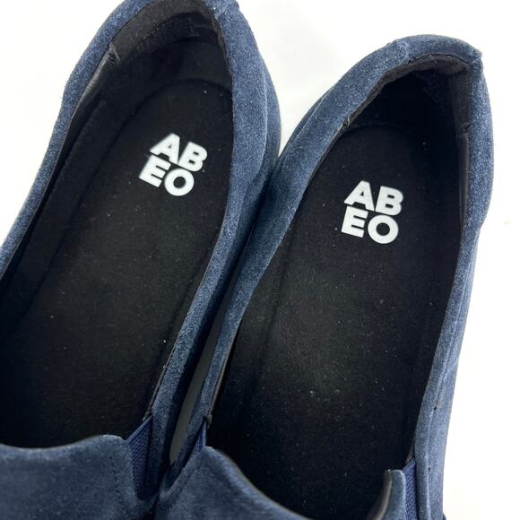 ABEO Blue Suede Ayka Loafer Shoes Size 7.5 - Picture 6 of 8
